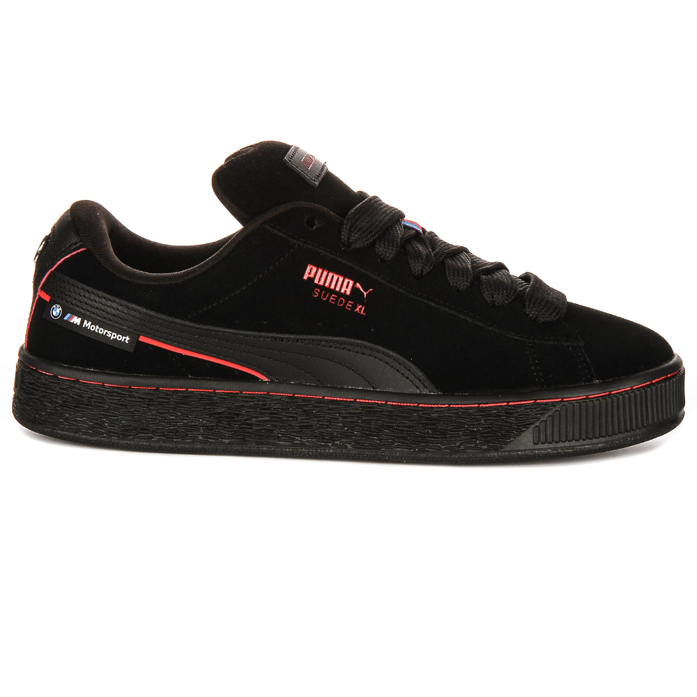 Puma X BMW Suede XL In Schwarz/Rot