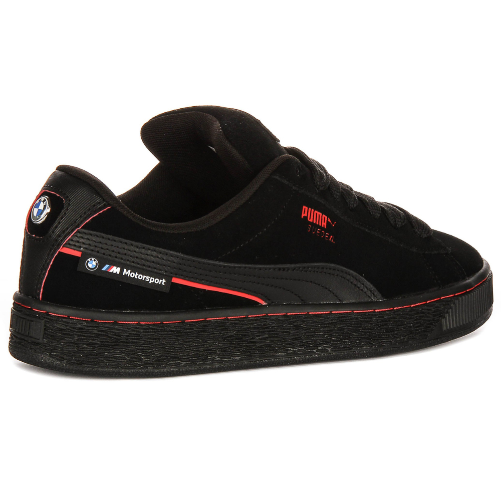 Puma X BMW Suede XL In Schwarz/Rot