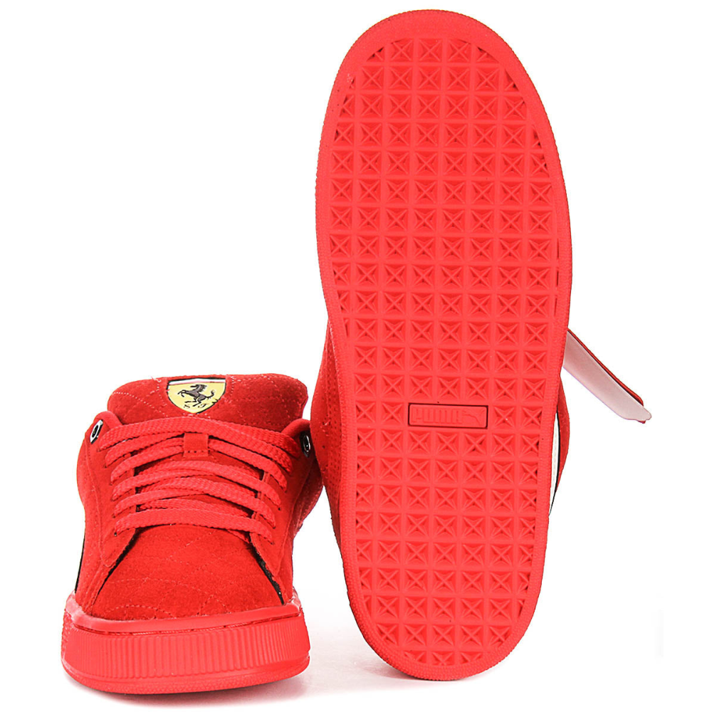 Puma X Ferrari Suede Xl In Rot